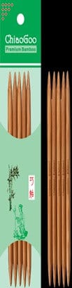 ChiaoGoo - Bamboo Double Point (Patina)  20cm (8")