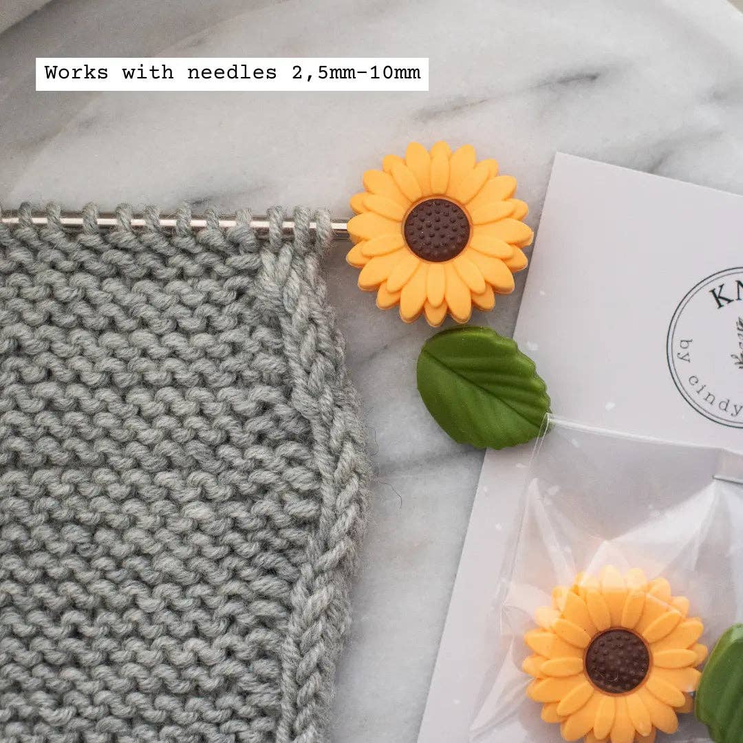 Needle stoppers - Sunflower Set