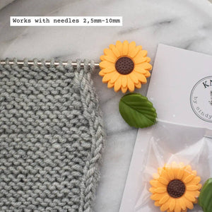 Needle stoppers - Sunflower Set