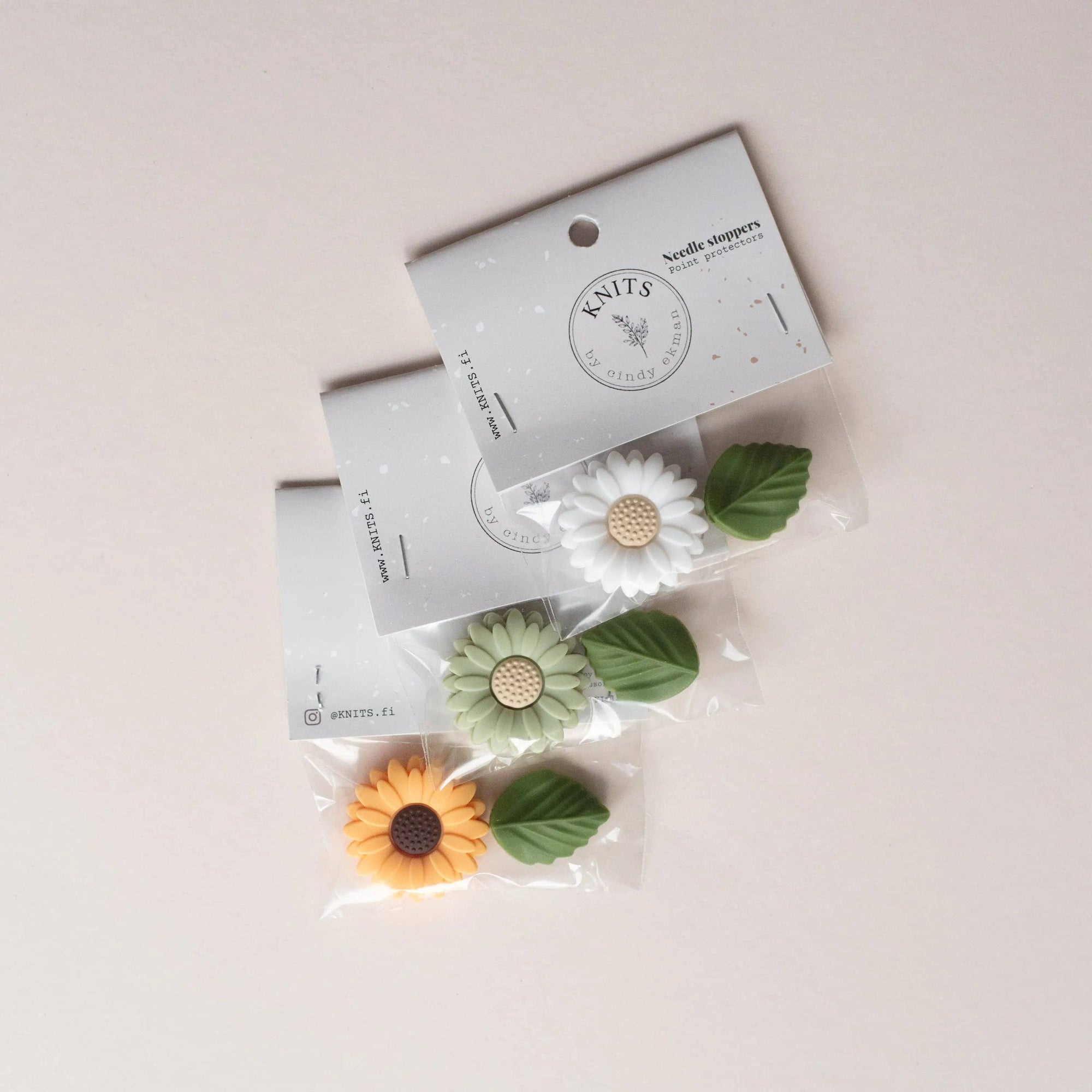 Needle stoppers - Sunflower Set