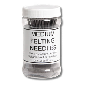 Ashford Felting Needle Medium 36 Gauge pack of 10 