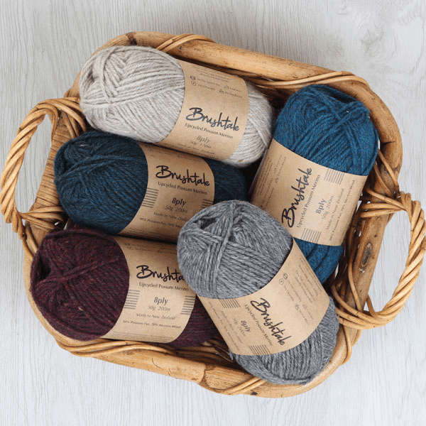 Brushtale Yarn - Upcycled Possum Merino