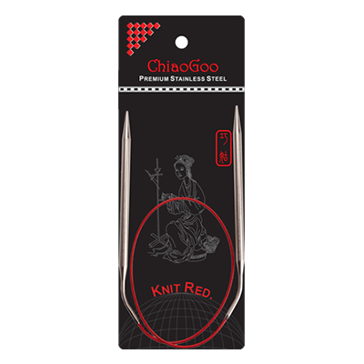 ChiaoGoo - Circular Knit Red™ [L]