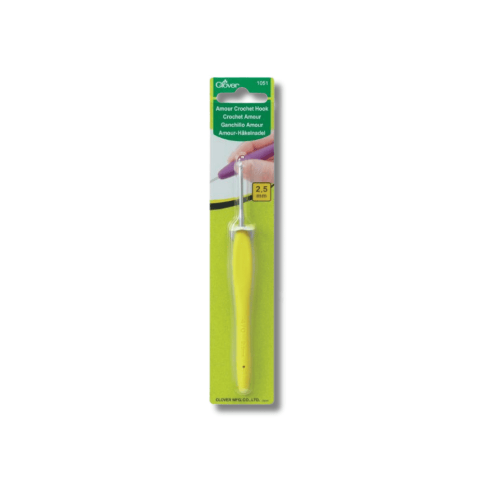 Clover Amour Crochet Hook 2.5 mm 