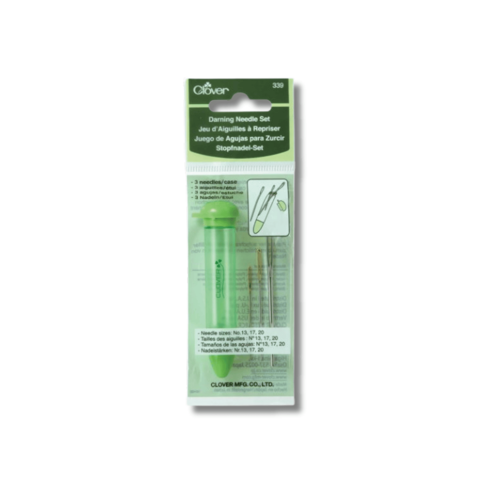Clover Darning Needles Set - Green  