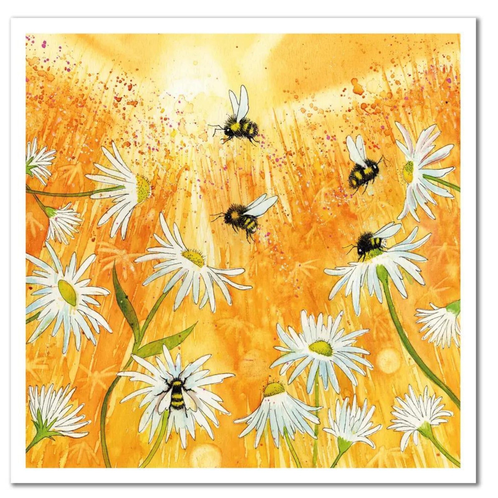 Emma Ball Camomile Greetings Card  
