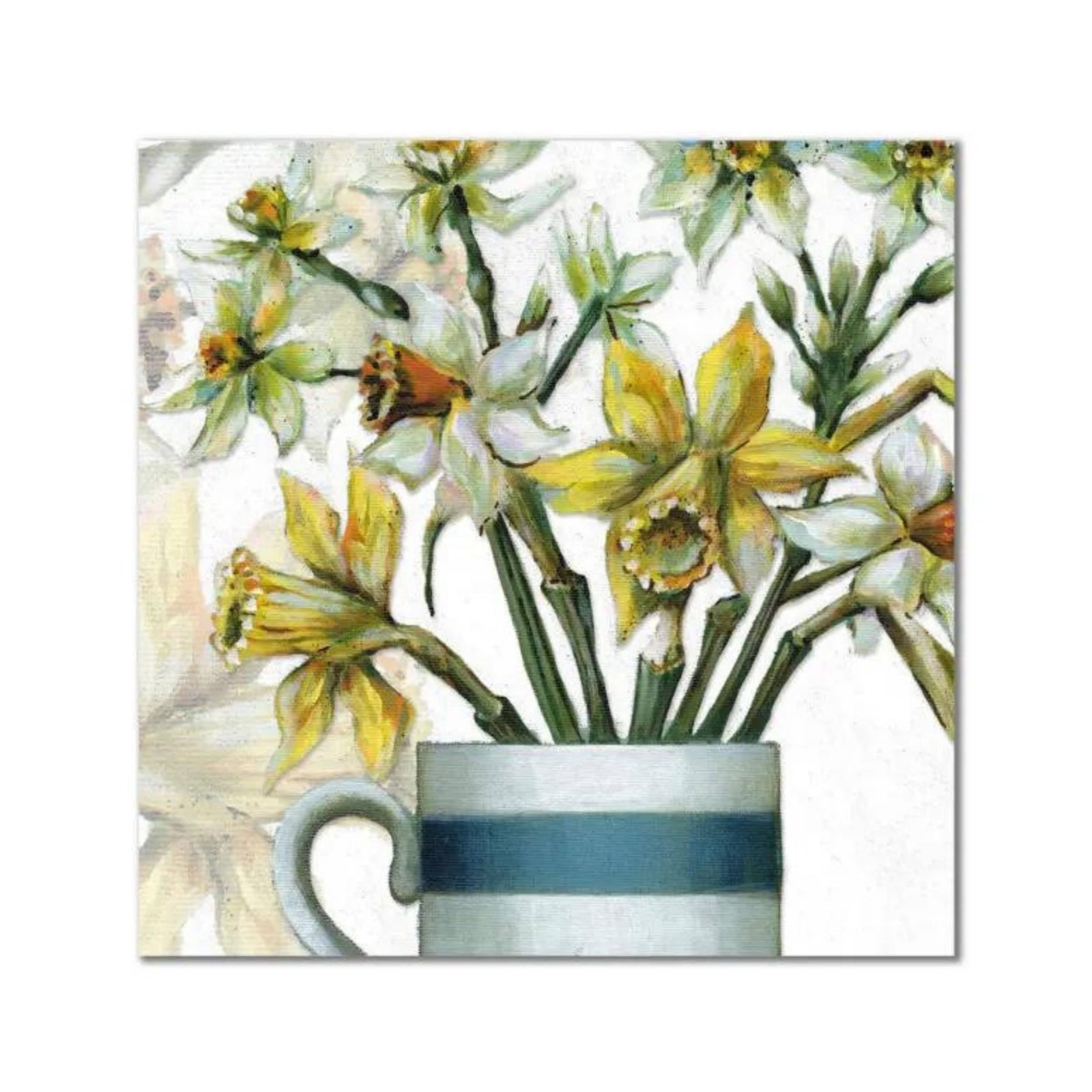 Emma Ball Daffodils Greetings Card  