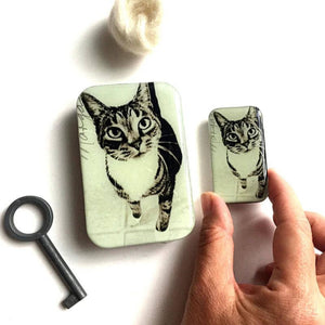 Firefly Notes Stitch Marker Tins Cat Small