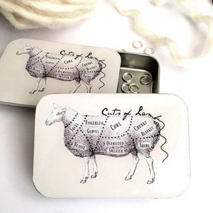 Firefly Notes Stitch Marker Tins Cuts of lamb Large