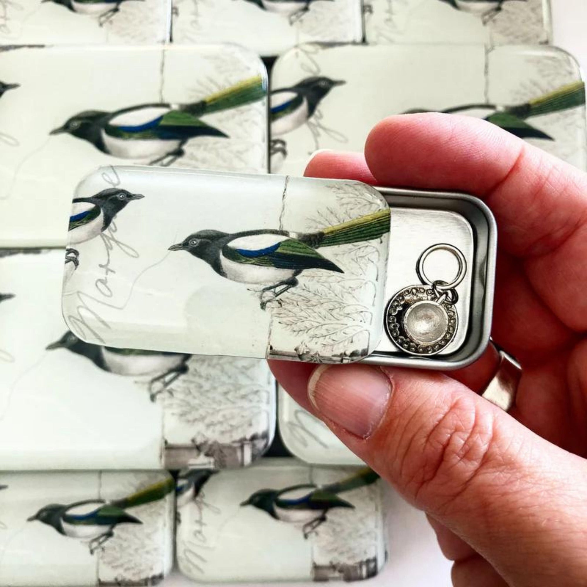Firefly Notes Stitch Marker Tins Magpie Small