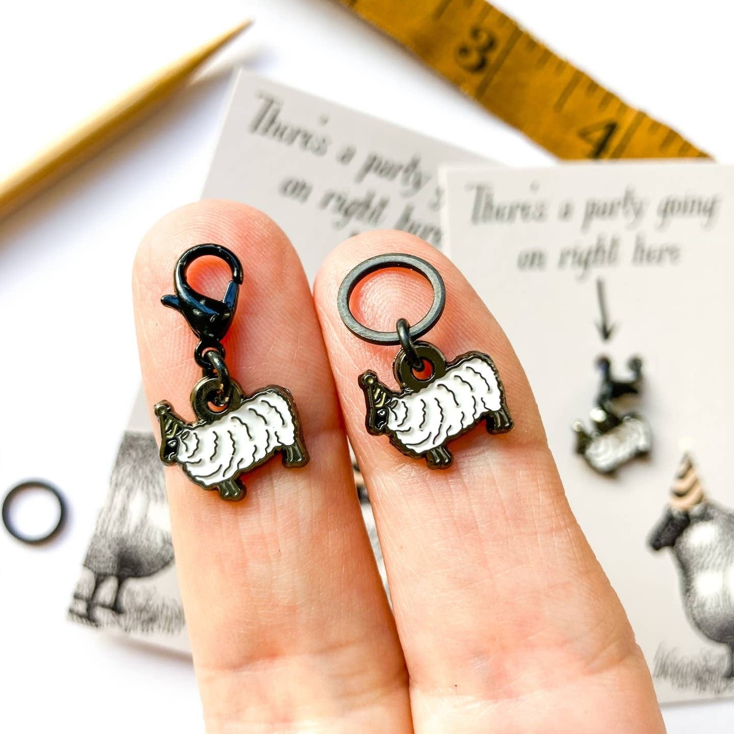 Firefly Notes - Party Sheep Stitch Markers