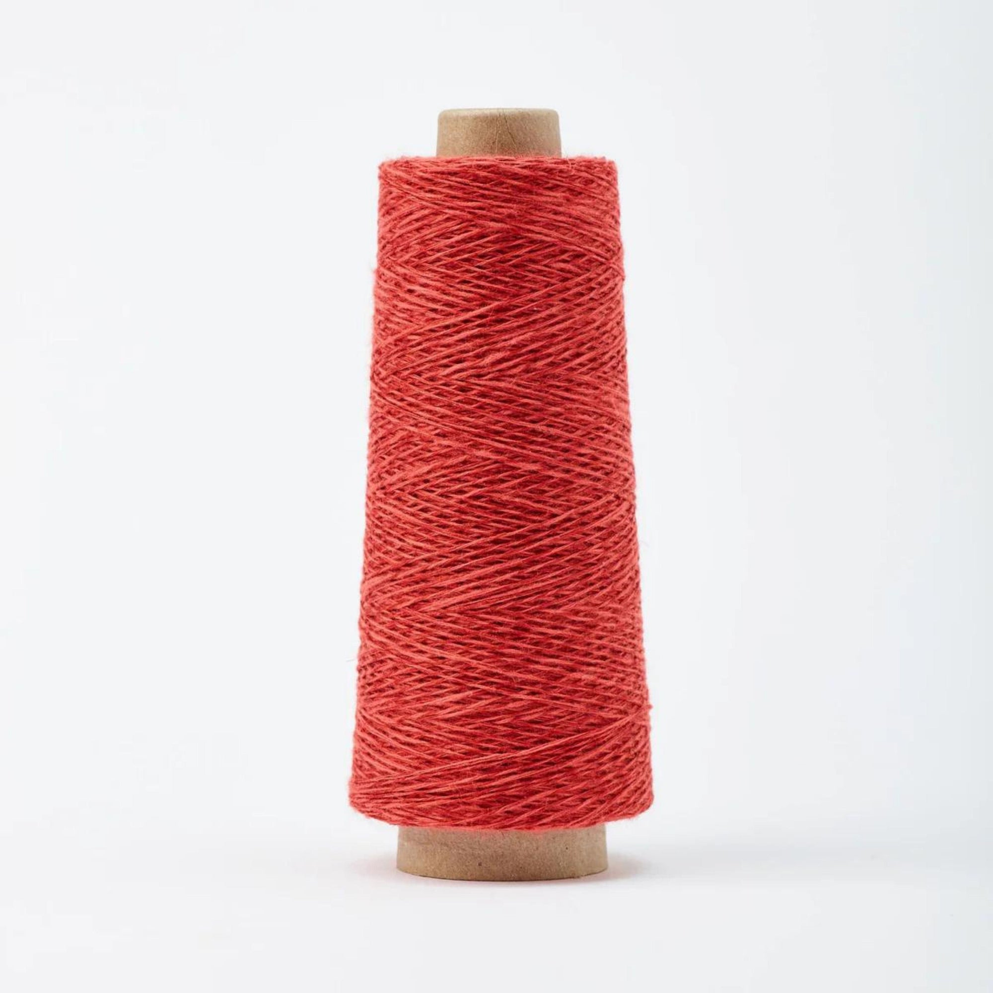 Gist Yarns Duet Cotton/Linen Weaving Yarn Currant 