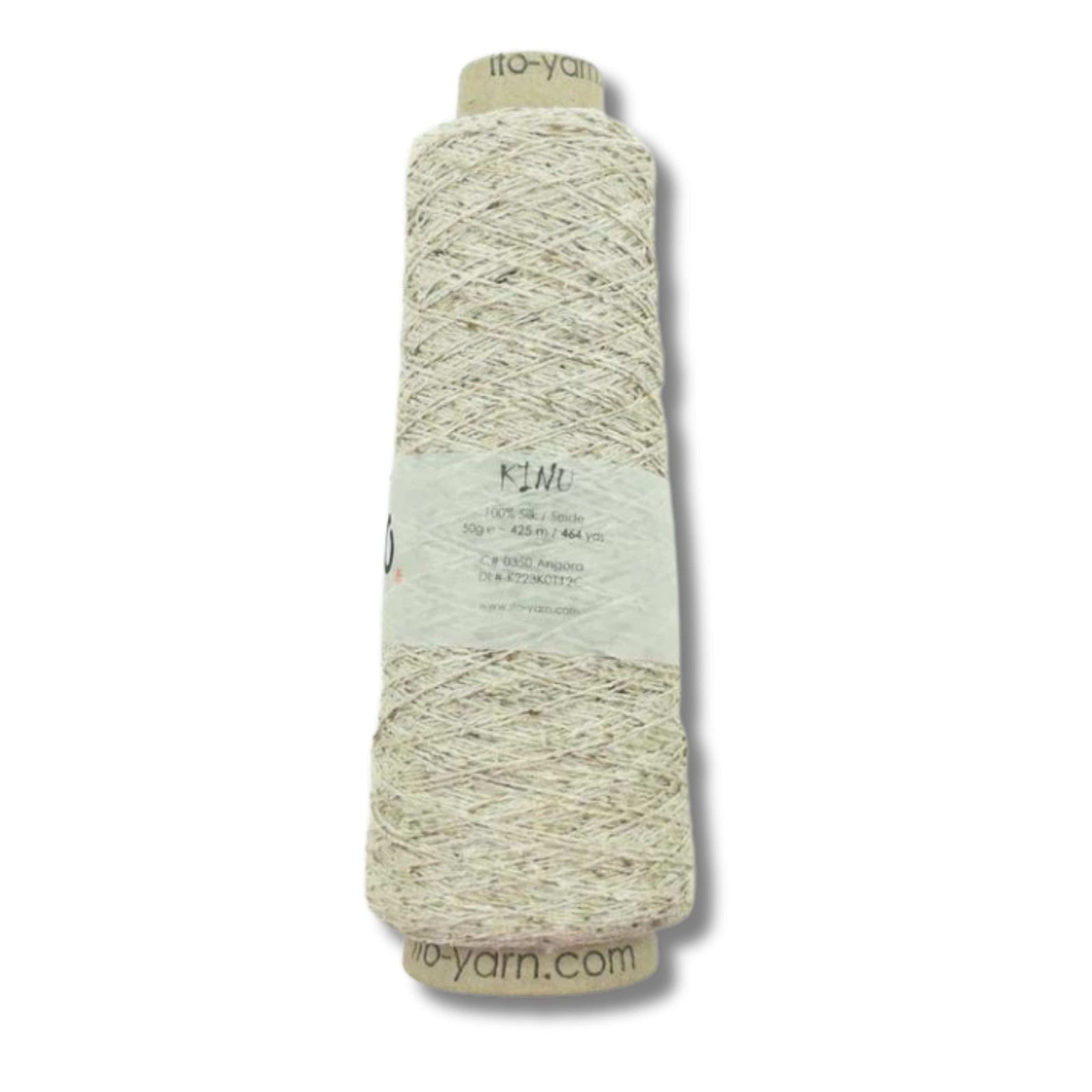 ITO Kinu 100% Silk Weaving & Knitting Yarn 350 Angora 