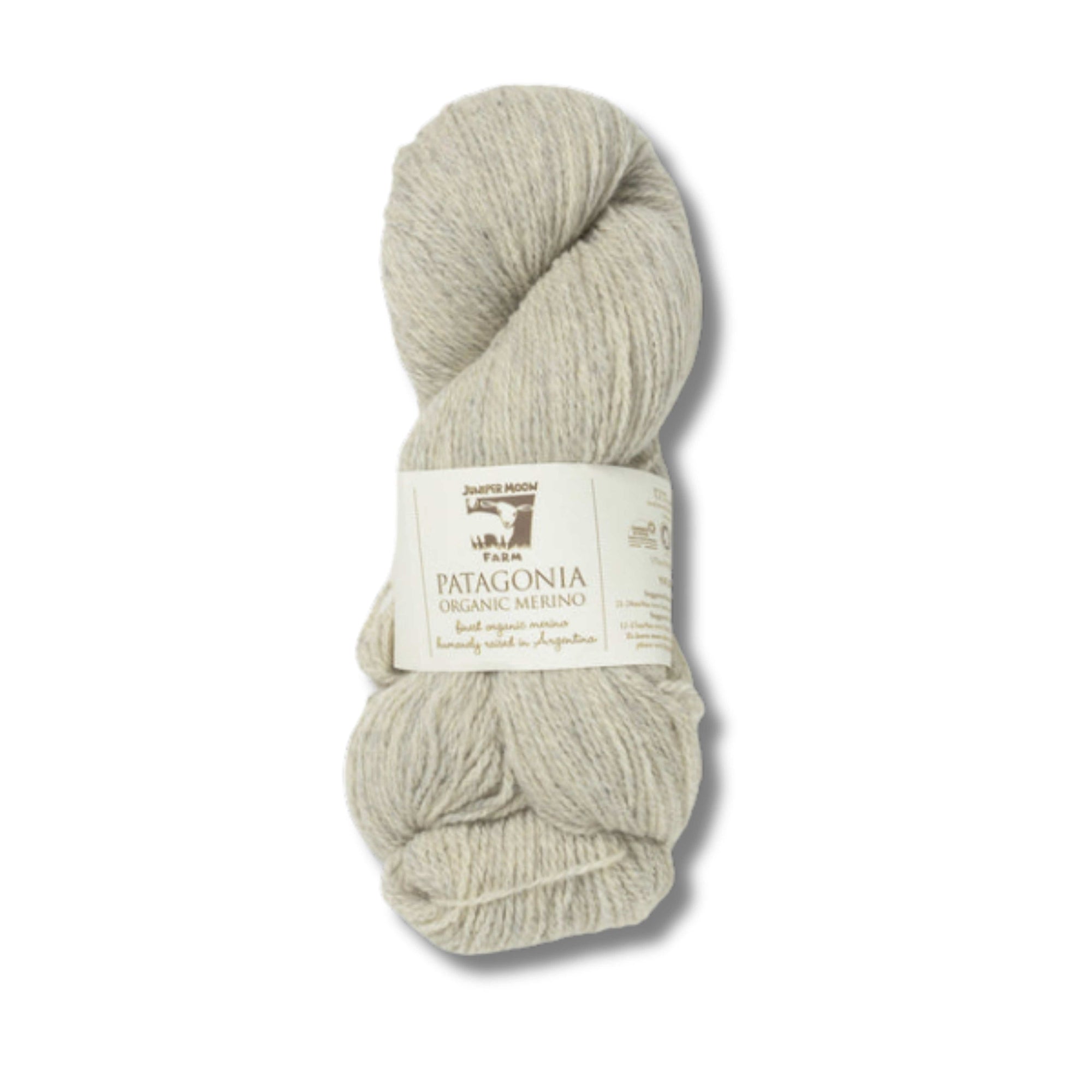 Juniper Moon Farm Patagonia Organic Merino 101 Light Grey