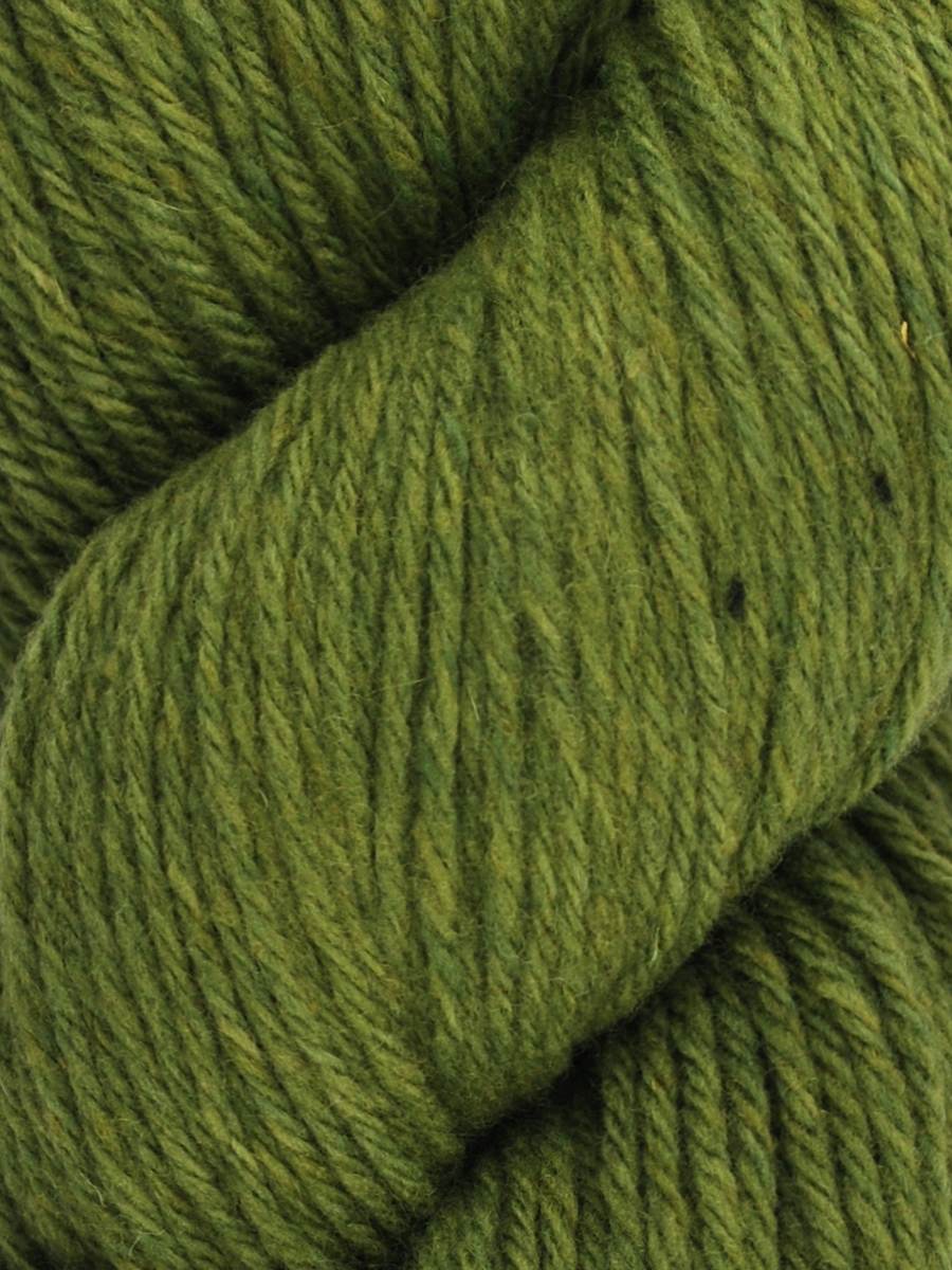 Peridot is a mid green with light undertones of yellow and darker greens.