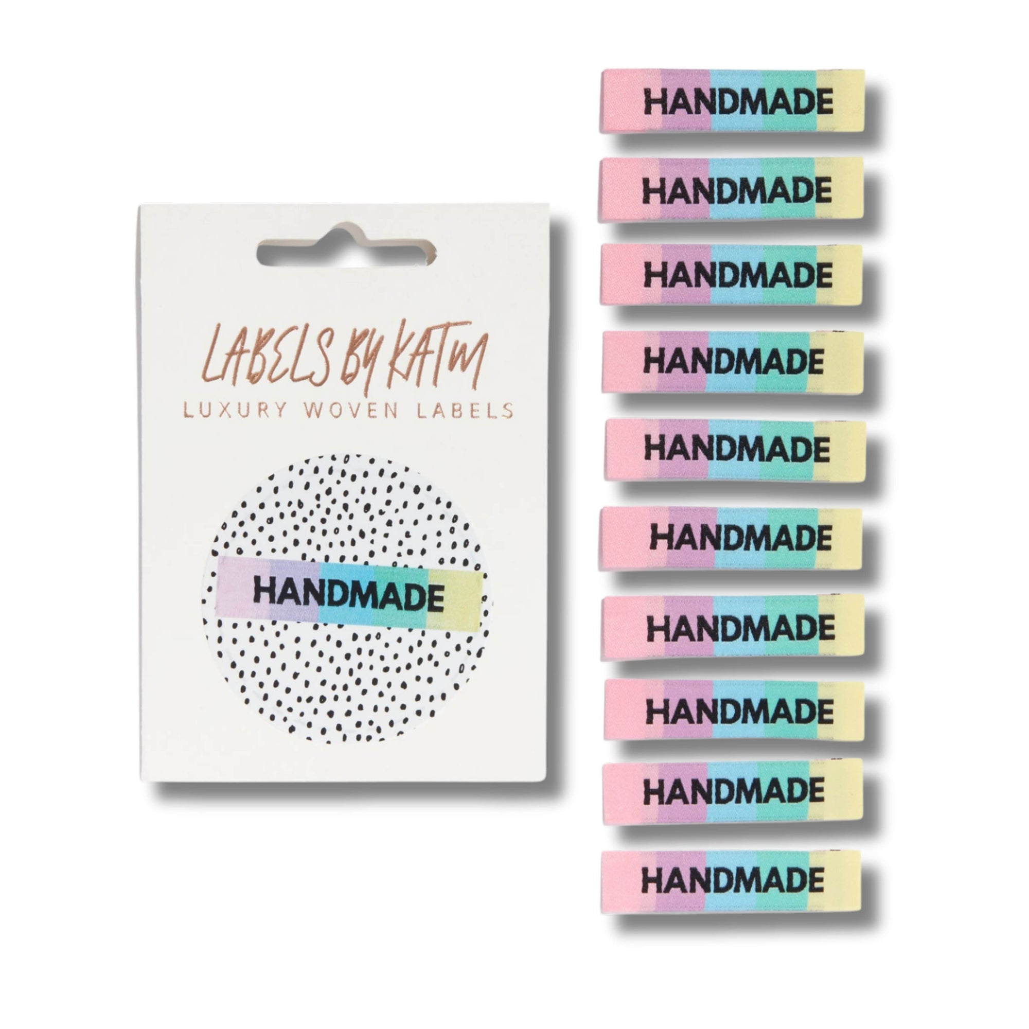 KATM - Labels Rainbow Handmade 