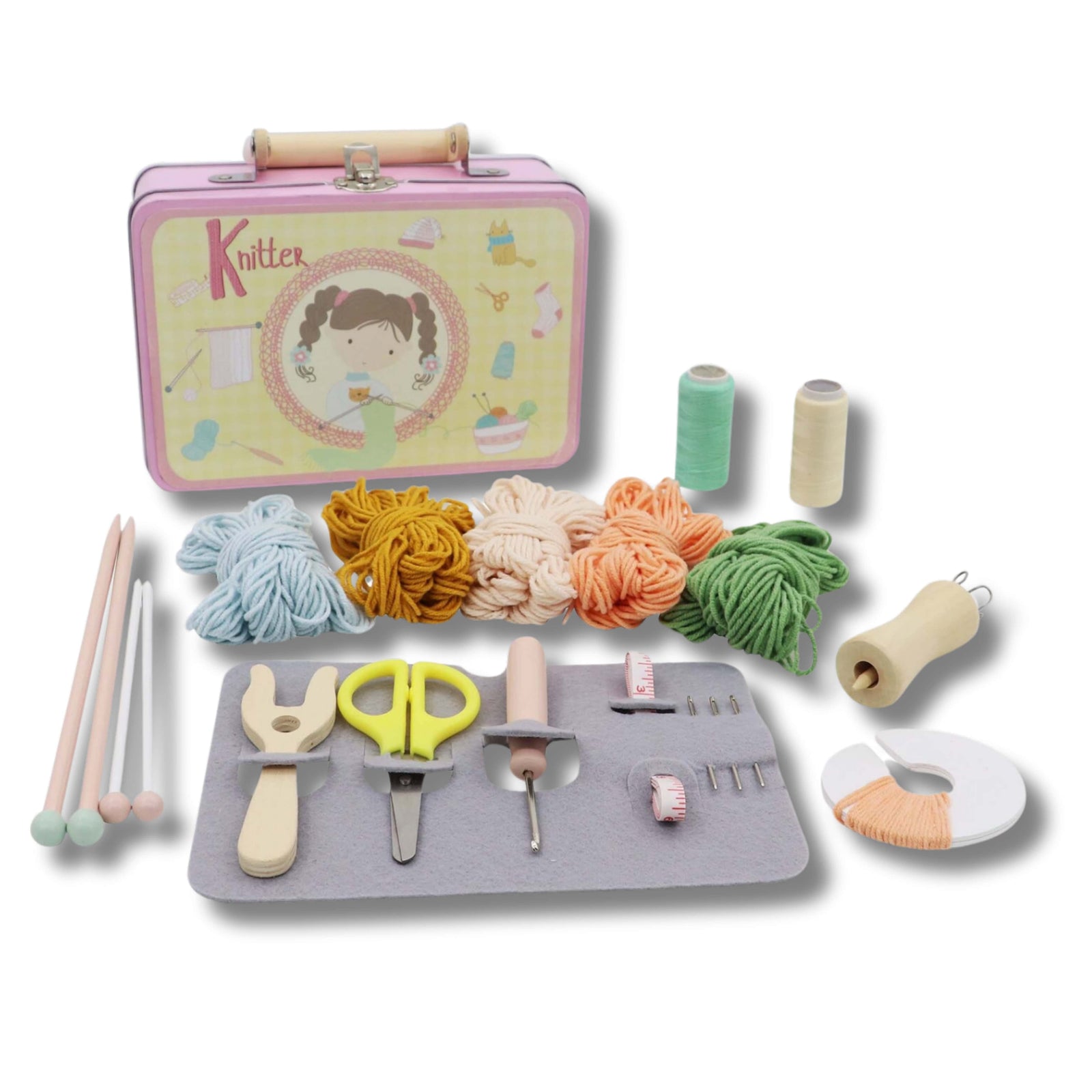Kaper Kidz Calm & Breezy Knitting Kit  