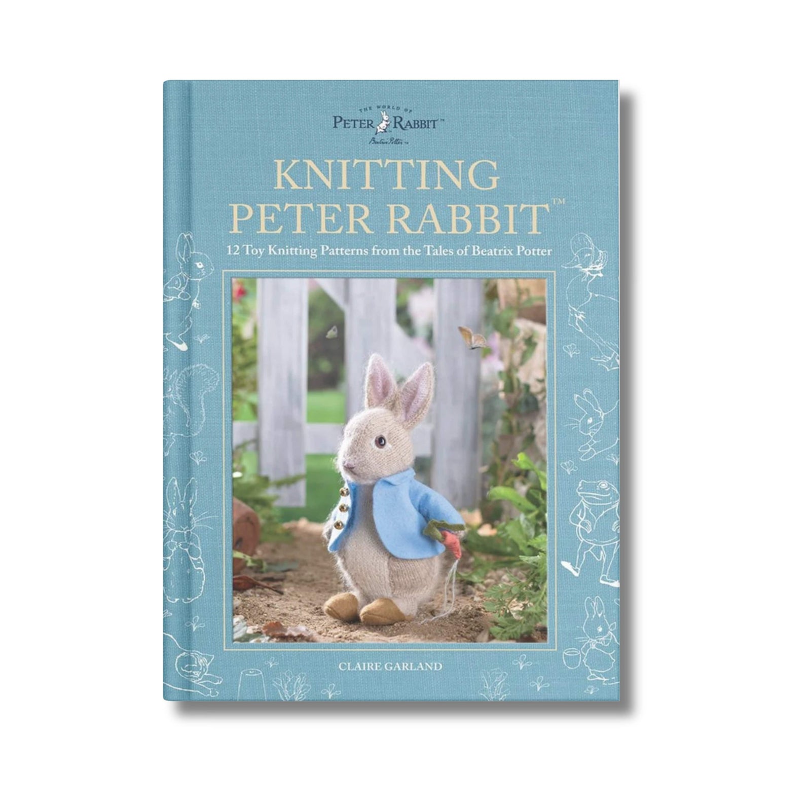 David and Charles Knitting Peter Rabbit by Clair Garland