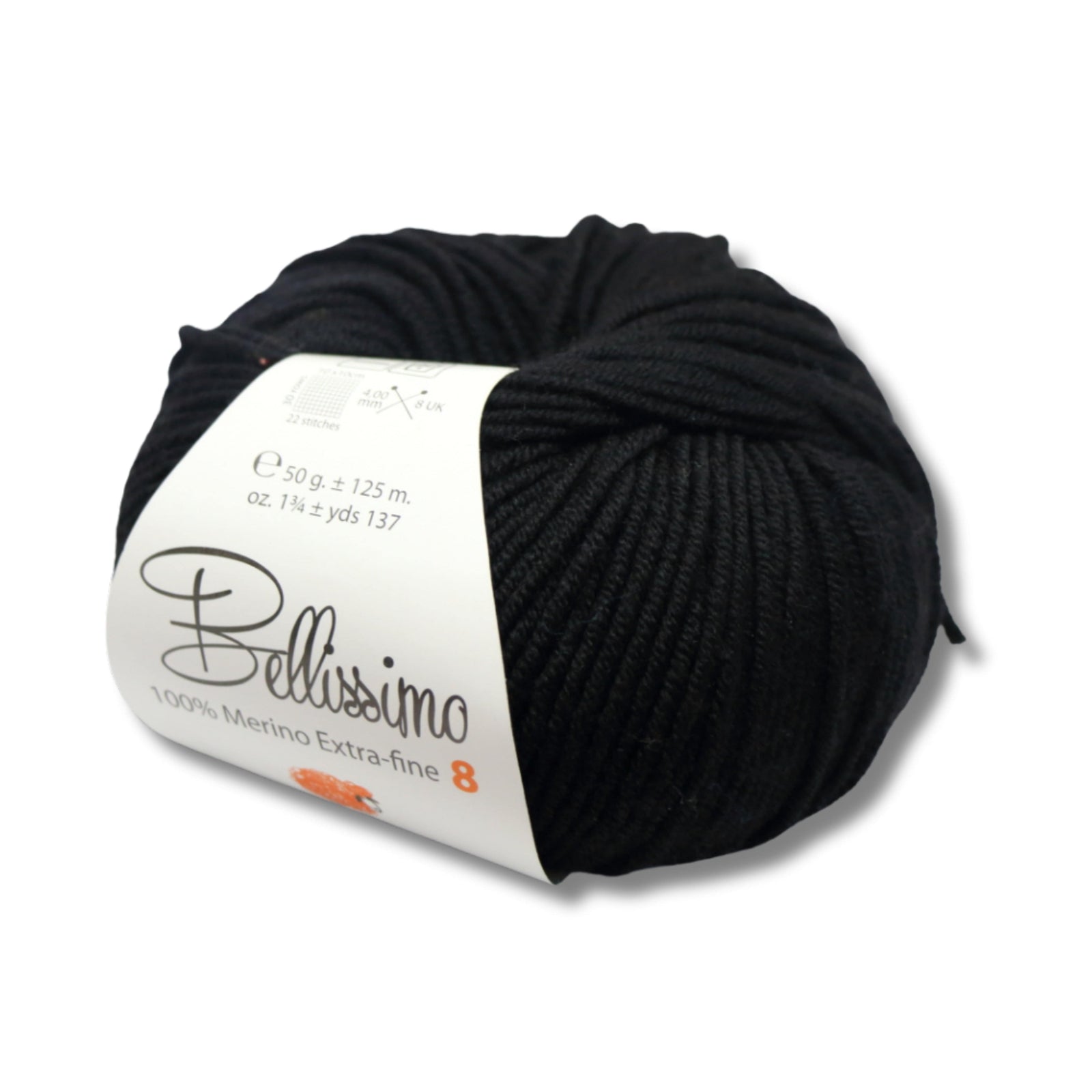 Texyarns Bellissimo 25 200 Black 