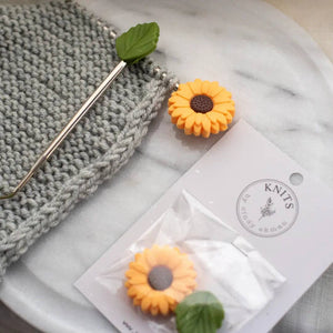 Needle stoppers - Sunflower Set