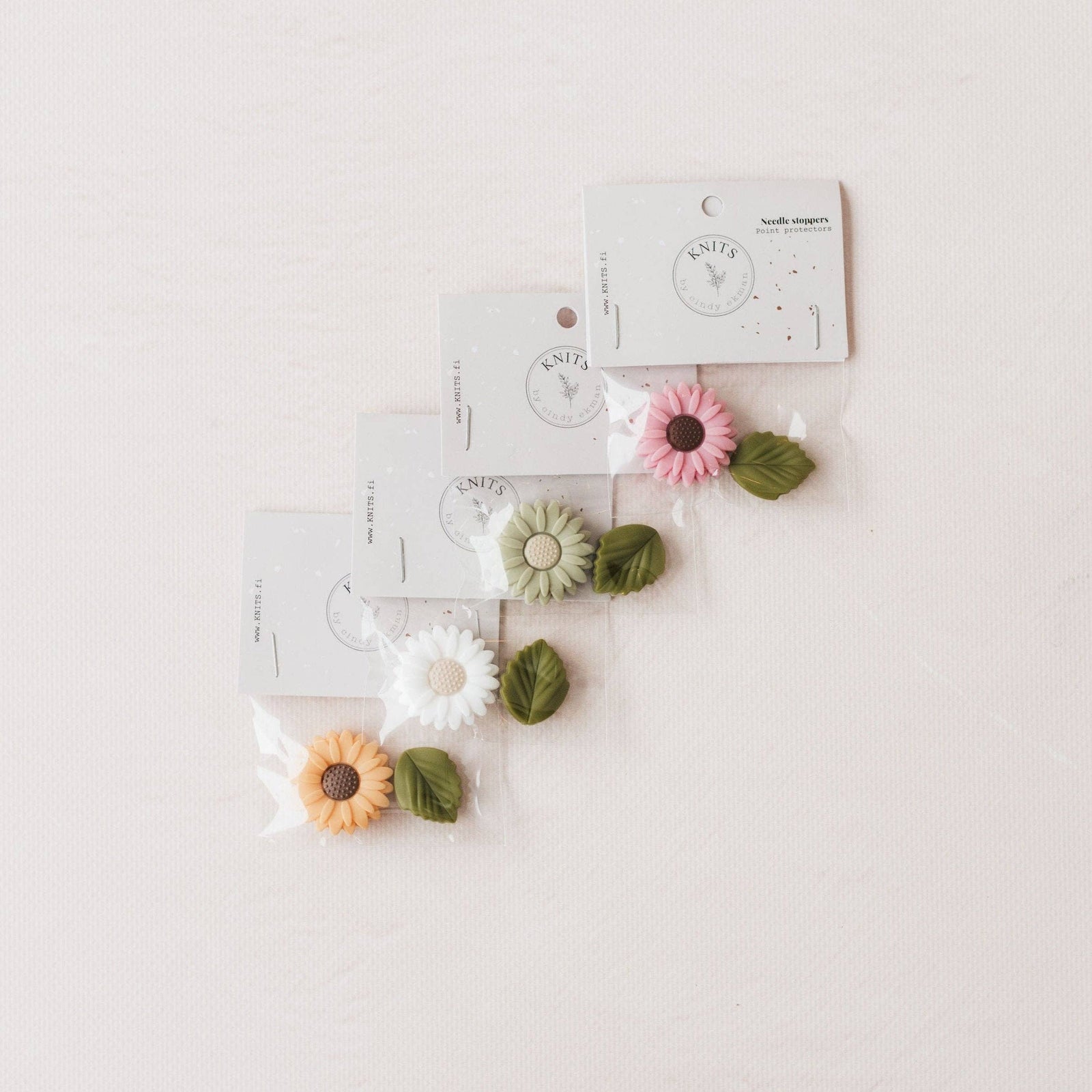 Needle stoppers - Sunflower Set